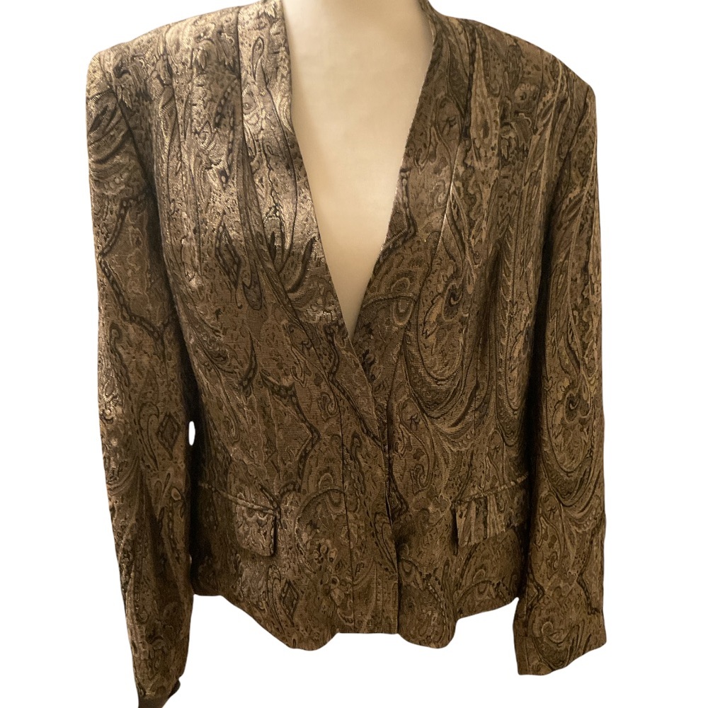 JONES NEW YORK JACKET SIZE 16  EXCELLENT CONDITION